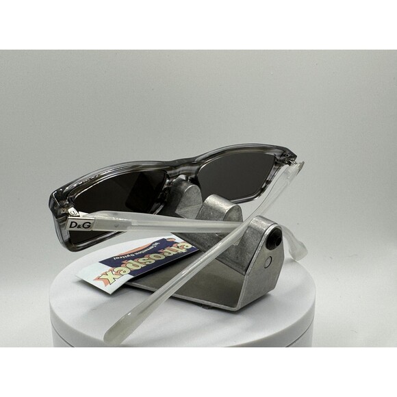 Vintage Y2K Sunglasses NOS 2000s Grey Lens Dolce & Gabbana 1215 Narrow Grey Zyl main image 5